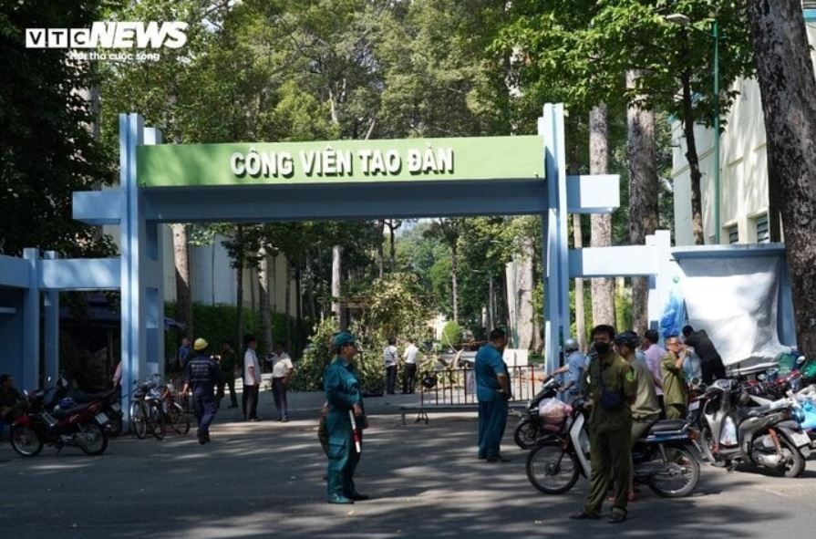 cong vien Tao Dan TP.HCM anh 2
