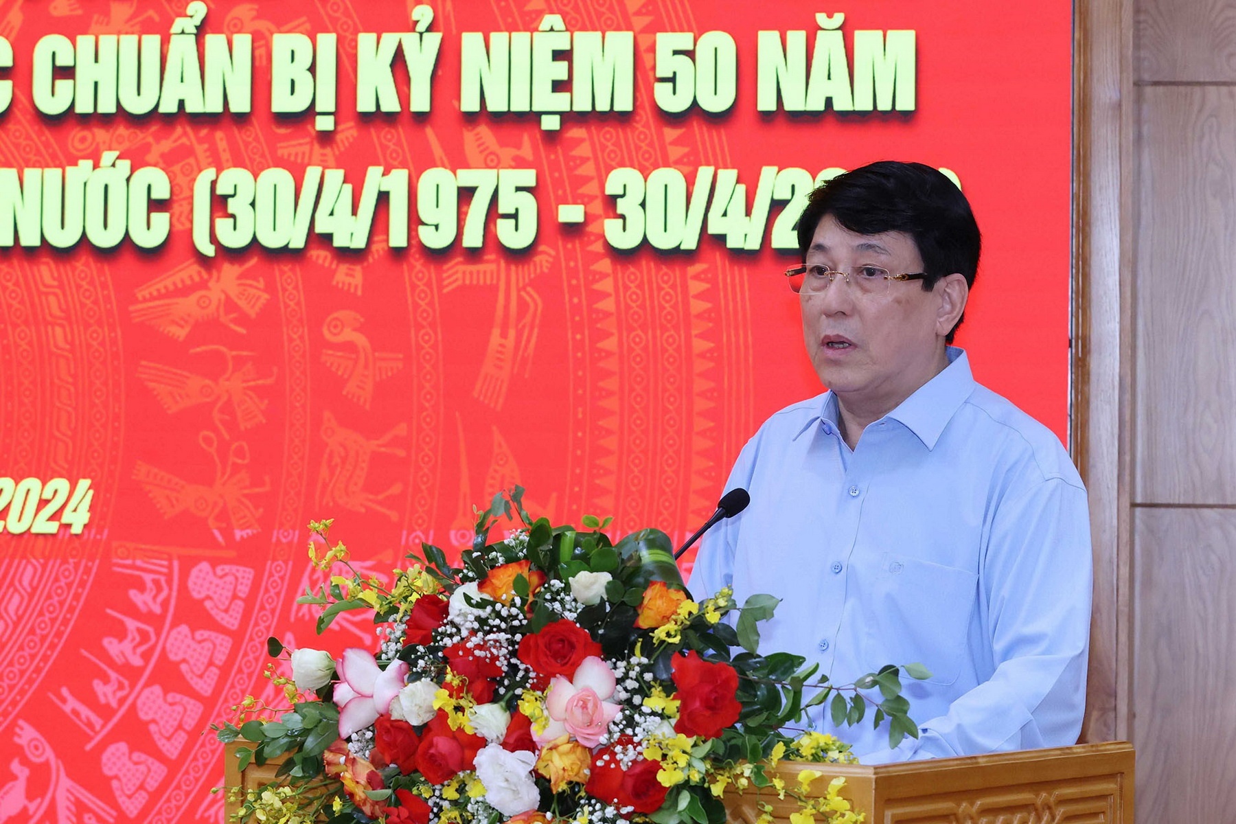 Se dieu binh, dieu hanh ky niem 50 nam giai phong mien Nam hinh anh