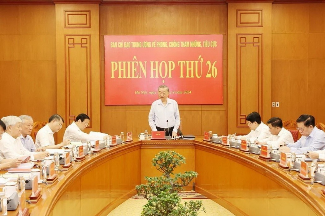 Phien hop thu 26 Ban chi dao TW ve phong, chong tham nhung, tieu cuc hinh anh
