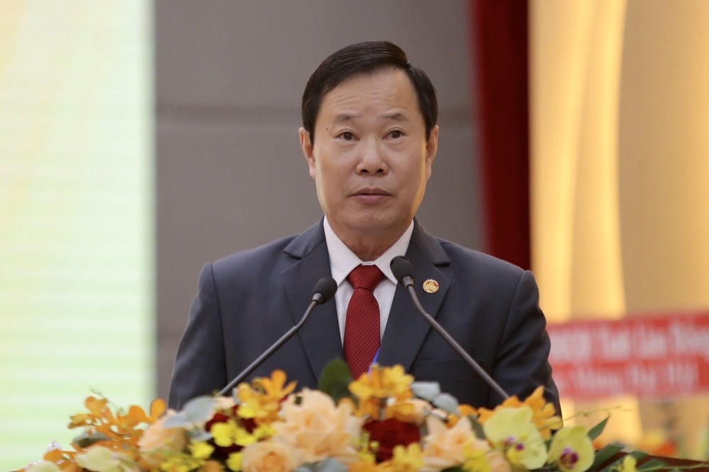 Ong Pham Trieu giu chuc Chu tich Uy ban MTTQ Viet Nam tinh Lam Dong hinh anh