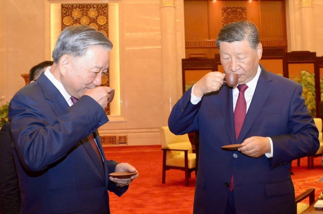 Tong Bi thu hai nuoc Viet Nam - Trung Quoc cung du Tiec tra hinh anh