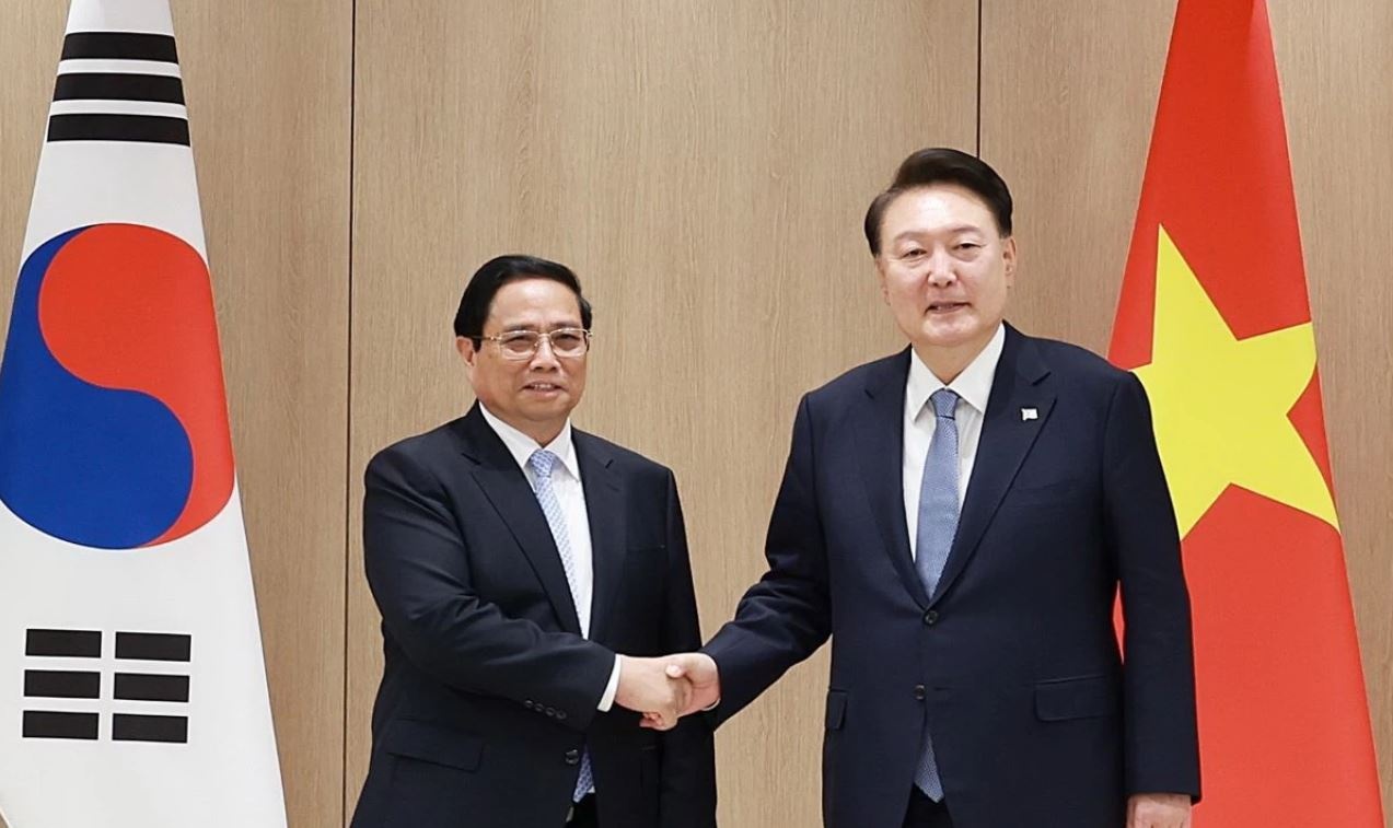 Lanh dao Viet Nam gui dien mung Quoc khanh Dai Han Dan Quoc hinh anh