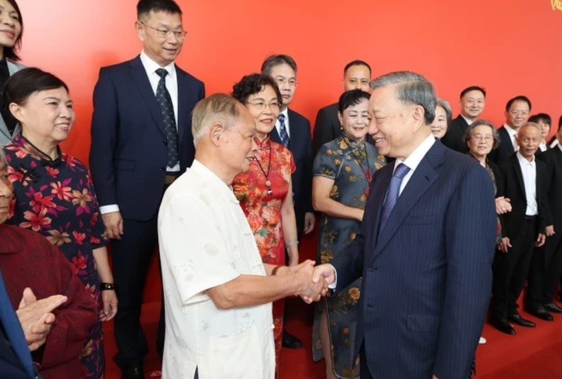 Nhan si huu nghi Trung Quoc gop phan dua quan he Viet-Trung phat trien hinh anh