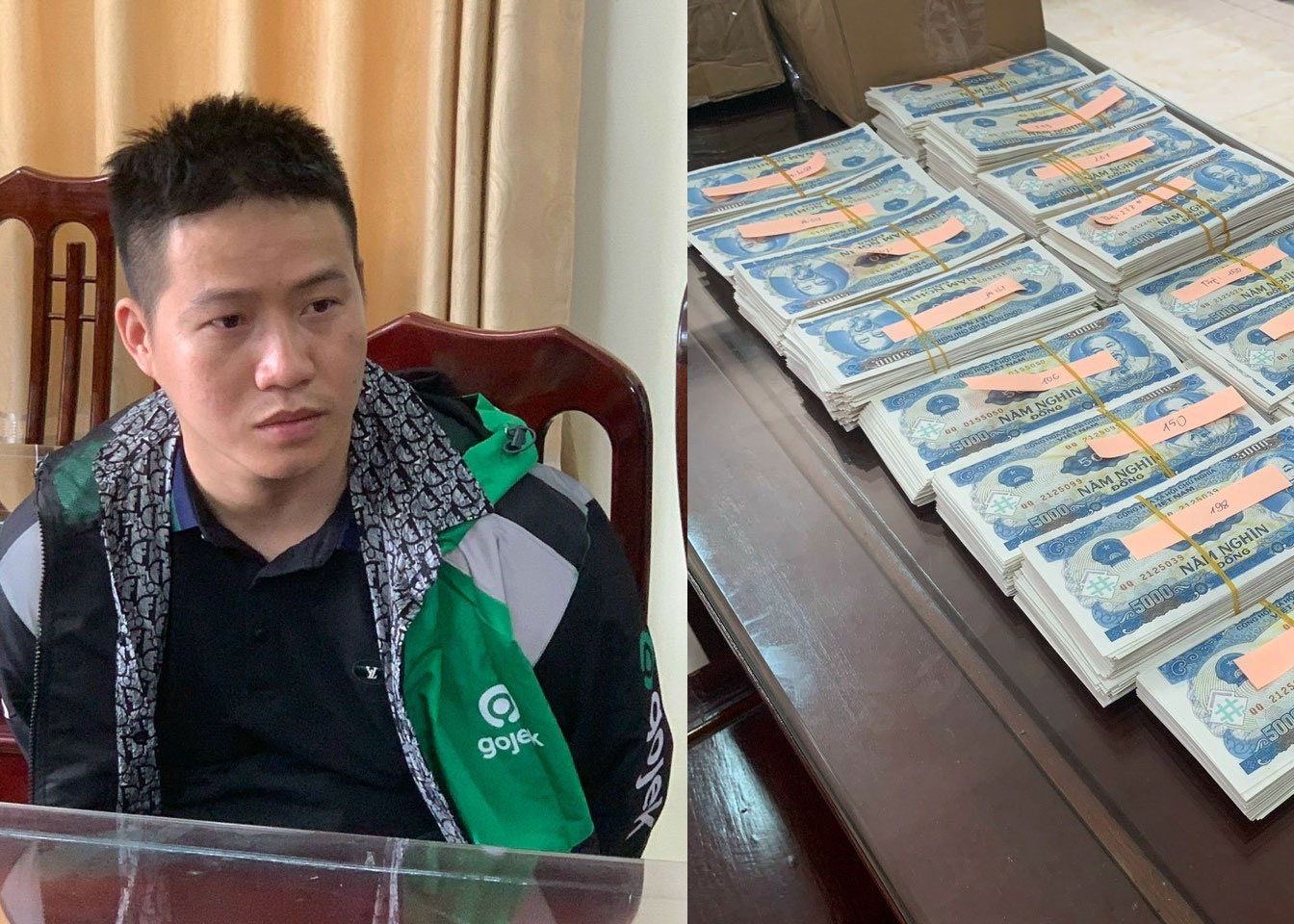 Thanh nien dung may in da chuc nang san xuat tien gia hinh anh