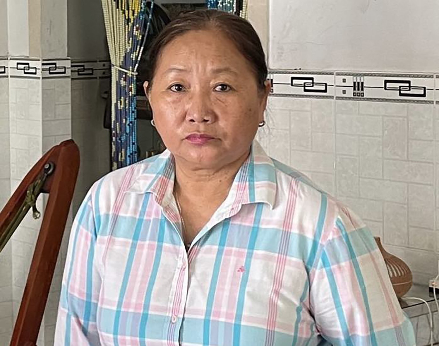 Dua tin gia,  Ban 5 nen nha,  Ca Mau,  Le Thu Phuong anh 1