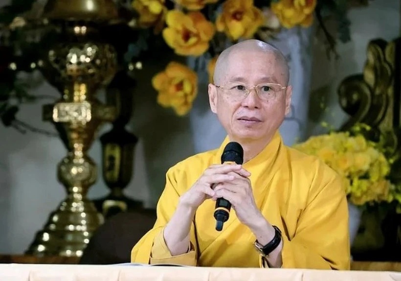 Bo Noi vu tra loi ve viec ky luat thuong toa Thich Chan Quang hinh anh