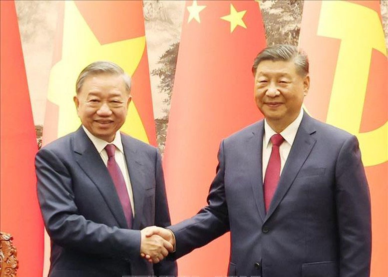 TBT, Chu tich nuoc To Lam hoi dam TBT, Chu tich nuoc Trung Quoc hinh anh