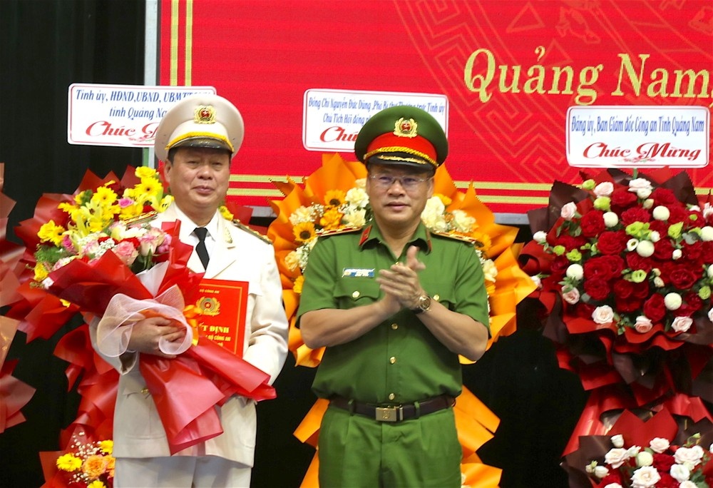 Quang Nam co tan Giam doc Cong an tinh hinh anh