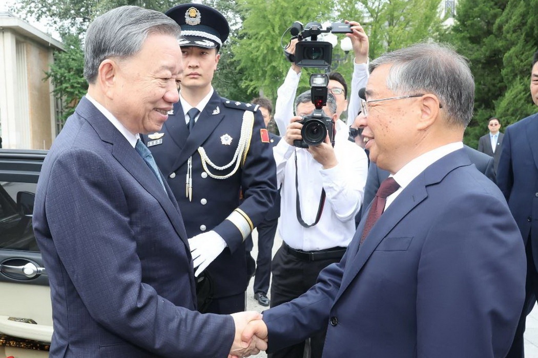 Tong Bi thu, Chu tich nuoc To Lam tham Truong Dang cua Trung Quoc hinh anh