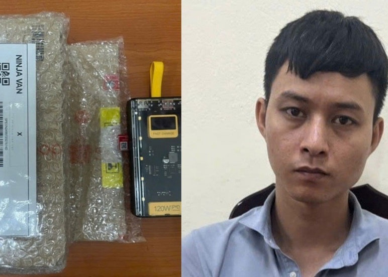 Dong goi pin sac hong vao buu kien, lua 18 trieu dong cua khach hang hinh anh