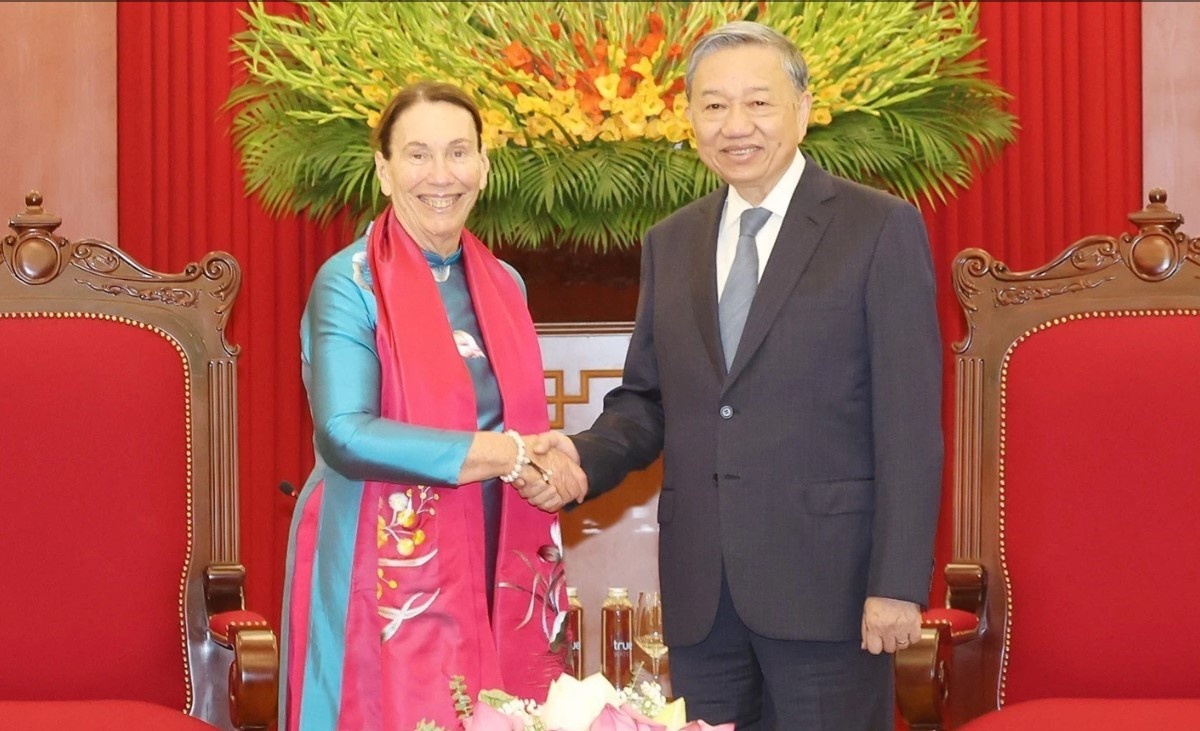 Tong Bi thu, Chu tich nuoc To Lam tiep Chu tich Thuong vien Australia hinh anh