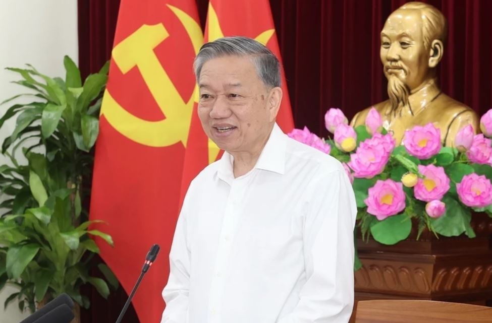 Tong Bi thu: Xay dung, cung co ngoai giao thoi dai moi hinh anh