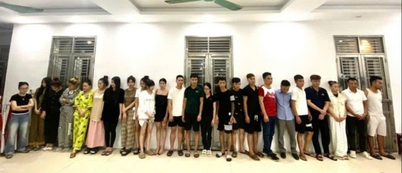 Thue nha lam dia diem to chuc choi ma tuy hinh anh