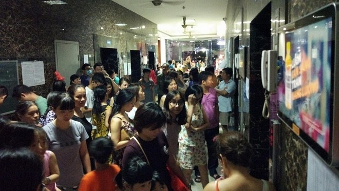 Noi lo an toan thang may hinh anh