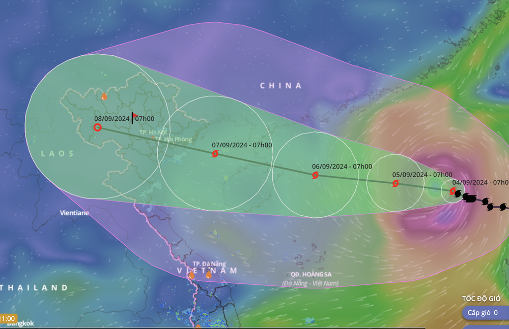 Du bao moi ve duong di va vung anh huong cua bao Yagi hinh anh