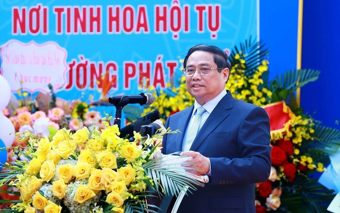 Thu tuong: Day tot, hoc tot de dua Viet Nam thanh dan toc thong thai hinh anh