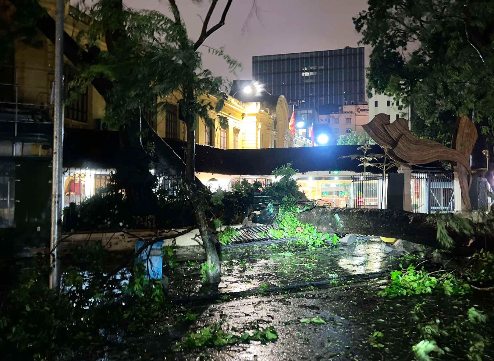 Bi thu Ha Noi: Khong de thieu luong thuc, vat tu y te hinh anh