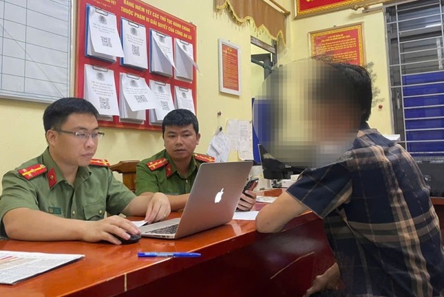 Cong an Bac Giang trieu tap nguoi dua tin that thiet ve vo de hinh anh