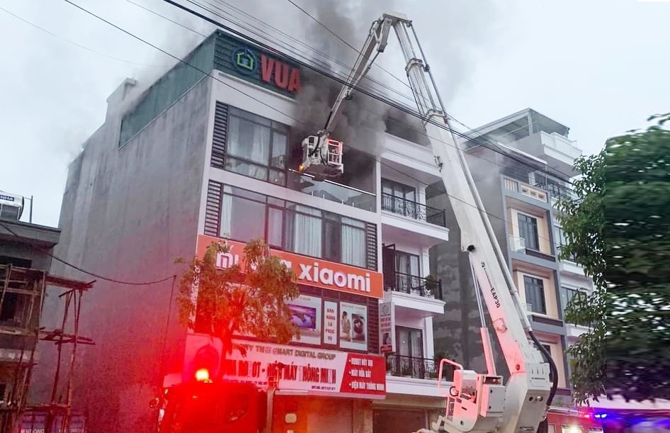 Chay nha 4 tang o Bac Ninh hinh anh