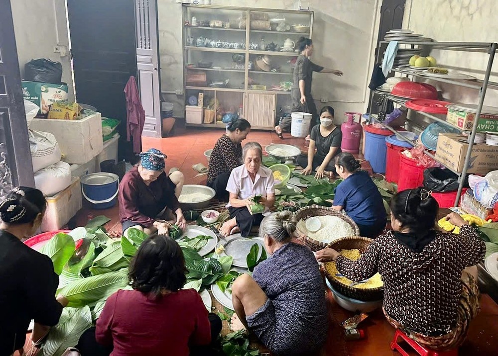Banh chung Ha Noi anh 3