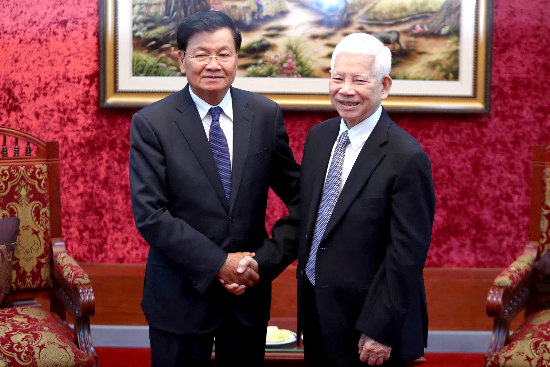 Tong Bi thu Thongloun Sisoulith anh 1