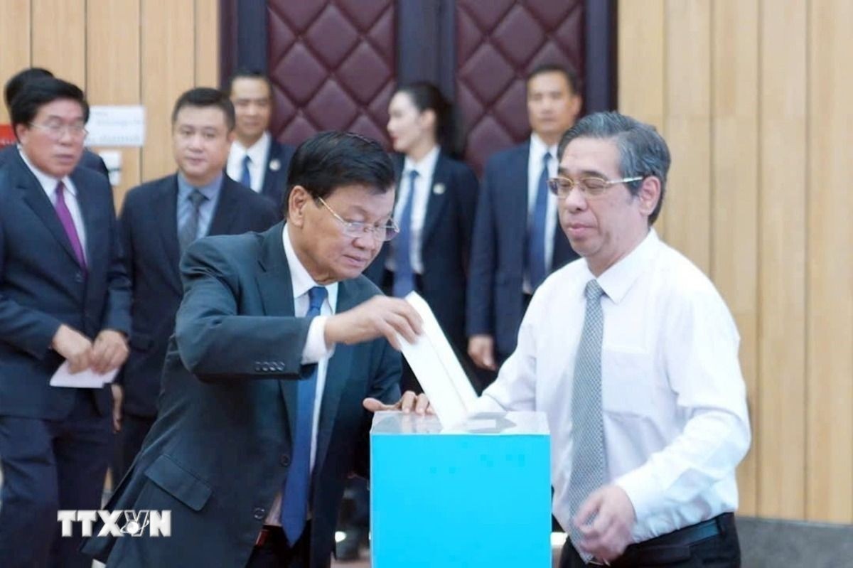 Tong Bi thu Lao anh 1