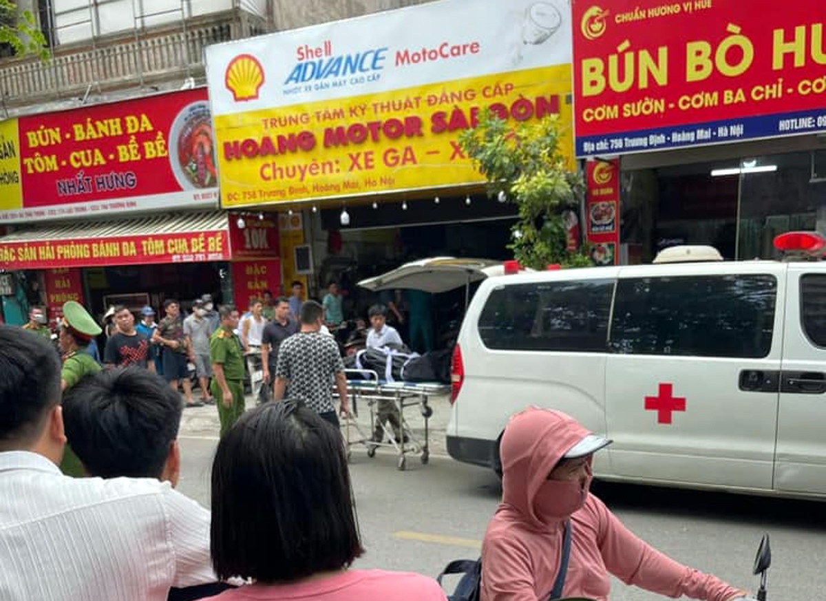 Án mạng,  Cửa hàng xe máy,  Hà Nội ảnh 1 An mang,  Cua hang xe may,  Ha Noi anh 1