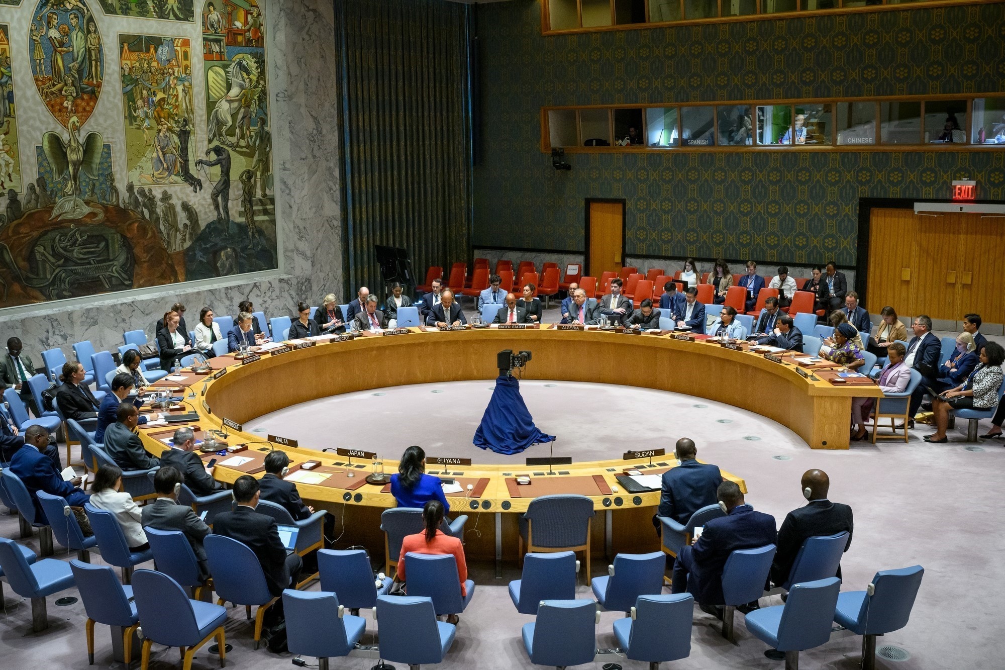 Hoi dong Bao an Lien Hop Quoc hop khan hinh anh