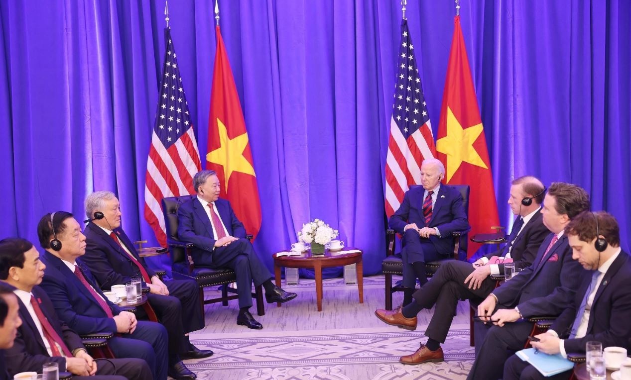 Can canh Tong Bi thu, Chu tich nuoc gap Tong thong My Joe Biden hinh anh