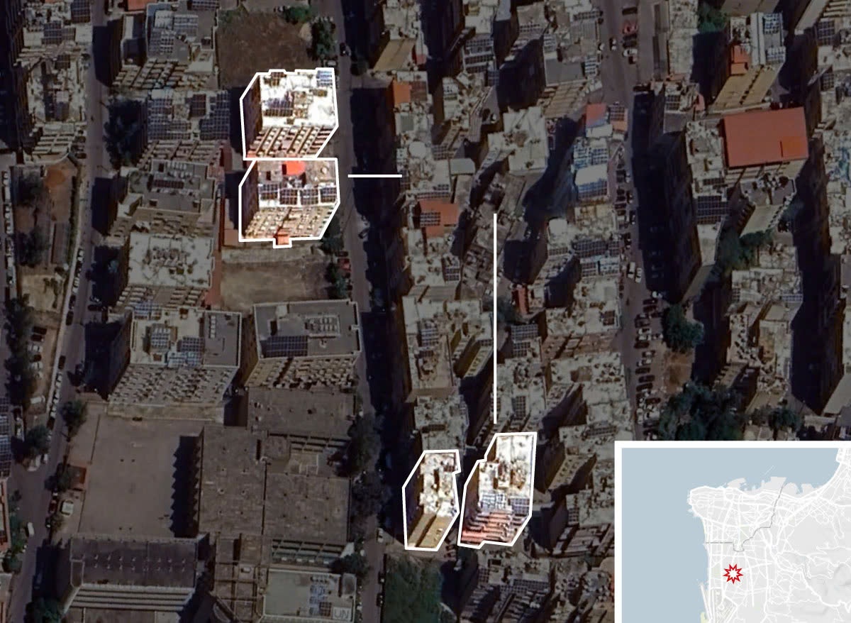 Israel na khong kich vao thanh tri cua Hezbollah trong dem hinh anh