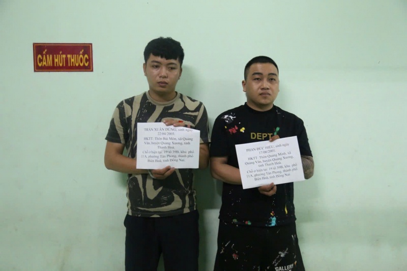 Tam giu 2 doi tuong cho vay lai nang, 6 lan tat son de doi no hinh anh