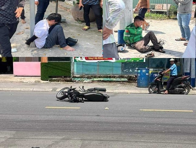 Cướp giật điện thoại,  4 người bị thương ảnh 1 Cuop giat dien thoai,  4 nguoi bi thuong anh 1
