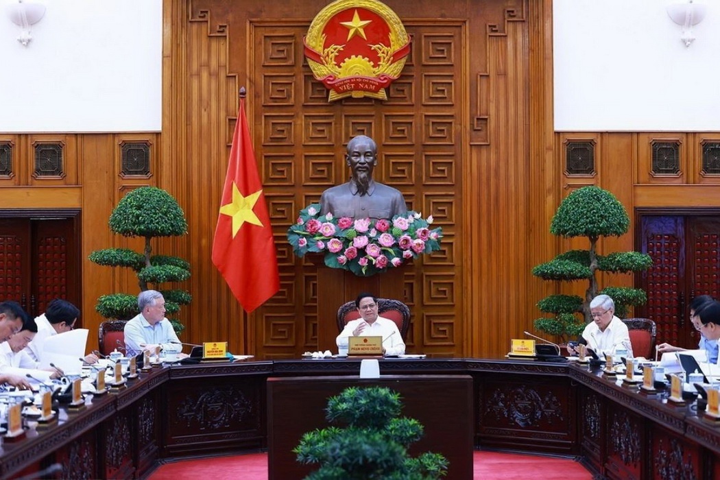 Thuong truc Chinh phu lam viec voi Uy ban TW MTTQ ve xoa nha tam hinh anh