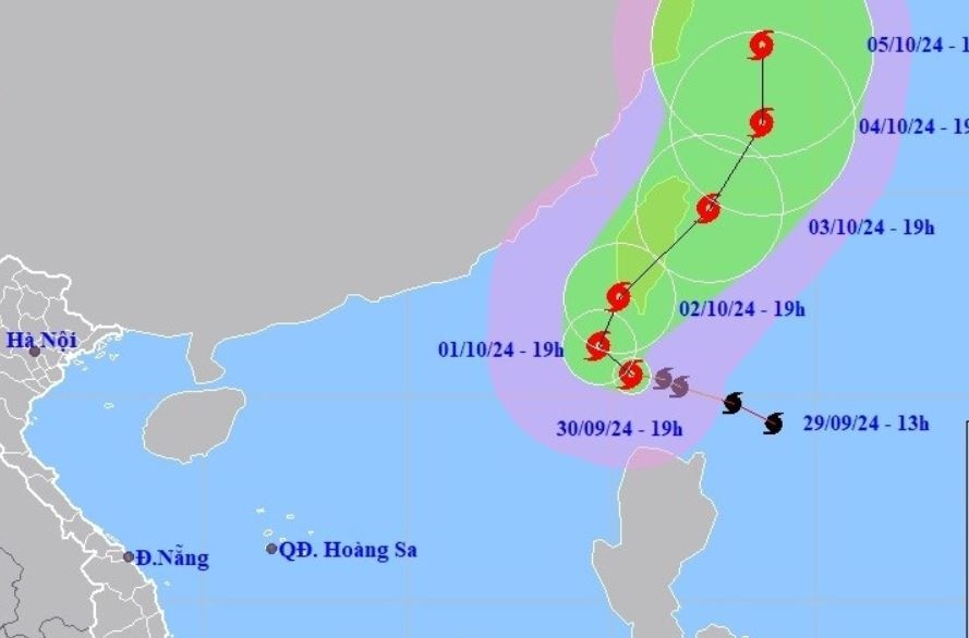 Bao Krathon co the vao Bien Dong, khong khi lanh tran ve hinh anh