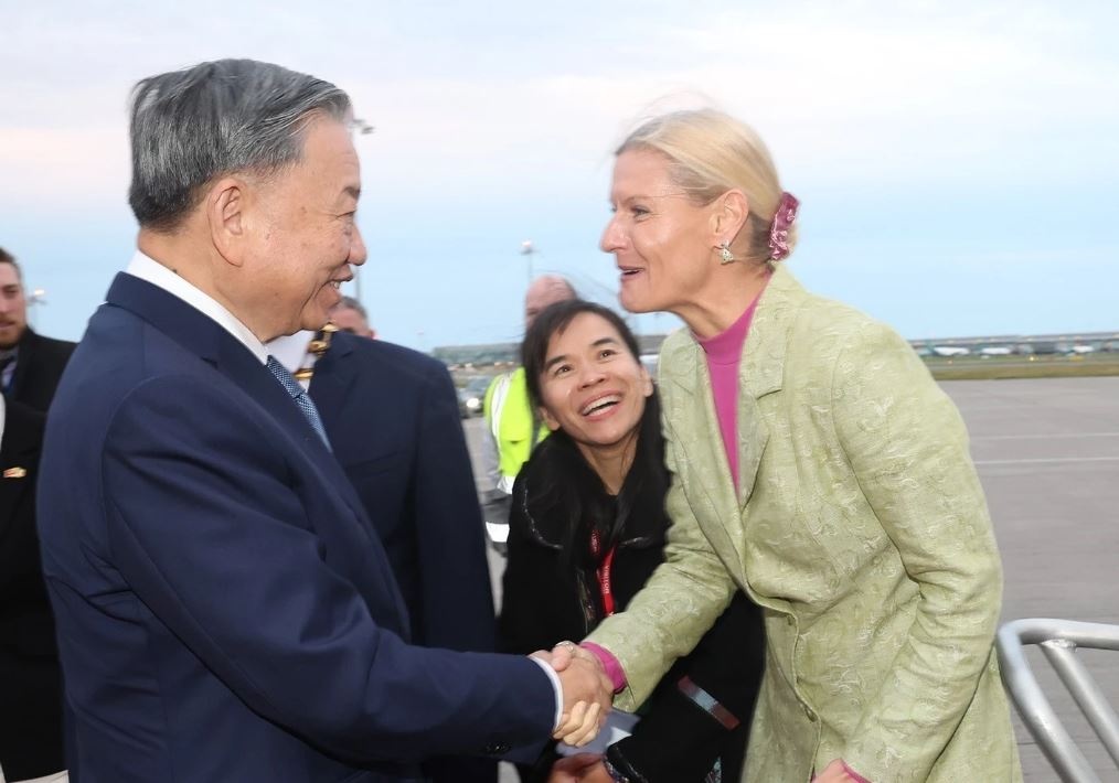 Tong Bi thu, Chu tich nuoc ket thuc tot dep chuyen tham Ireland hinh anh