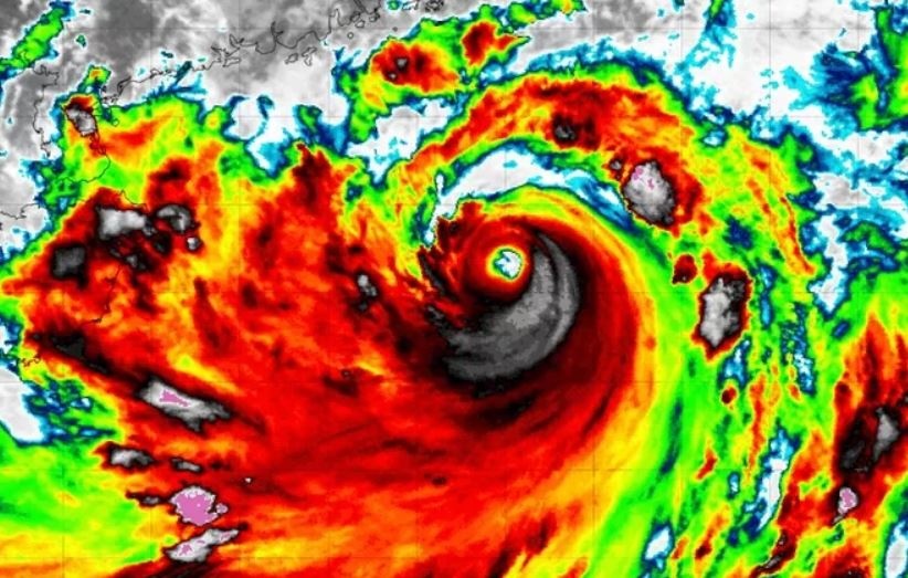 Bao so 5 di chuyen ra ngoai Bien Dong hinh anh