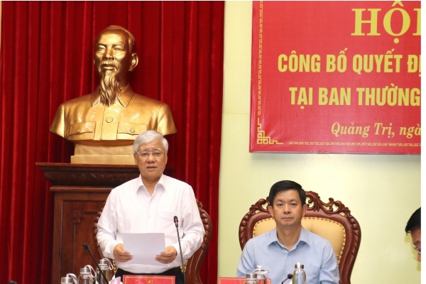 Ban Chi dao ve phong, chong tham nhung, tieu cuc kiem tra o Quang Tri hinh anh
