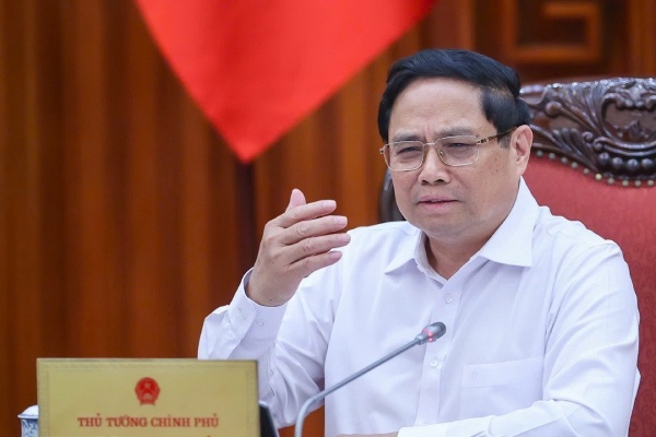 Thu tuong chu tri hop ve xay dung Trung tam tai chinh quoc te hinh anh