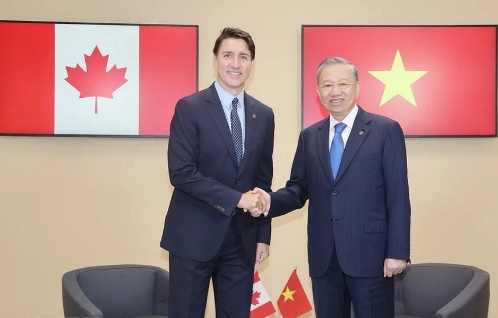 Tong Bi thu, Chu tich nuoc tiep xuc song phuong voi lanh dao cac nuoc hinh anh