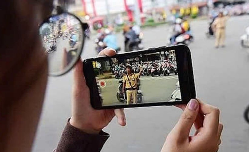 Bo quy dinh duoc giam sat CSGT bang thiet bi ghi am, ghi hinh hinh anh