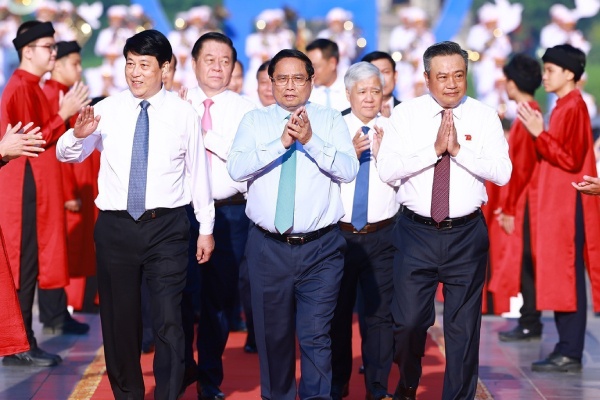 Thu tuong Pham Minh Chinh du 'Ngay hoi Van hoa vi Hoa binh' hinh anh