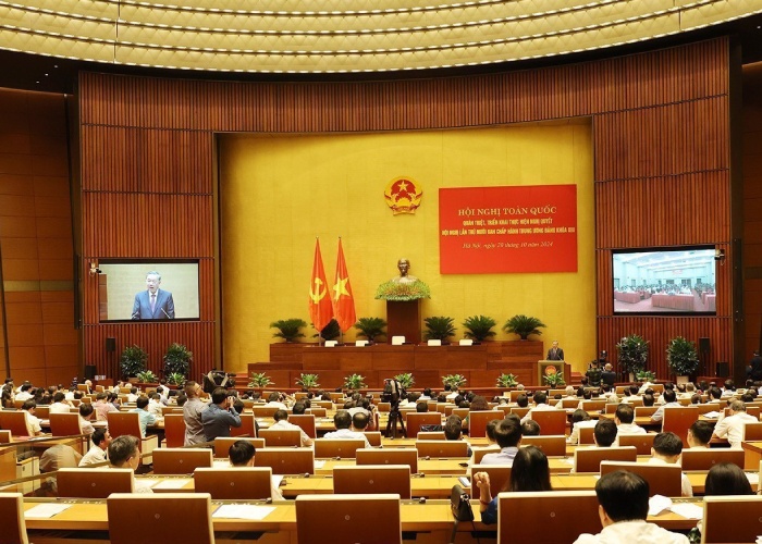 Tong Bi thu: To chuc thuc hien Nghi quyet la khau then chot hinh anh