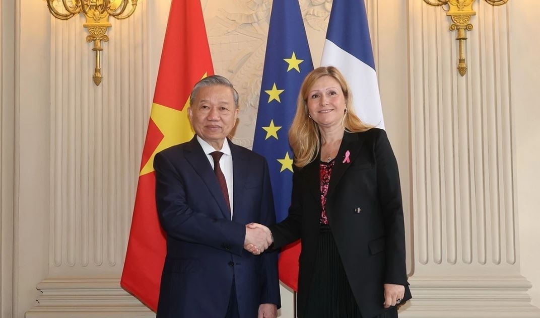 Viet Nam va Phap huong toi quan he doi tac chien luoc tam cao moi hinh anh