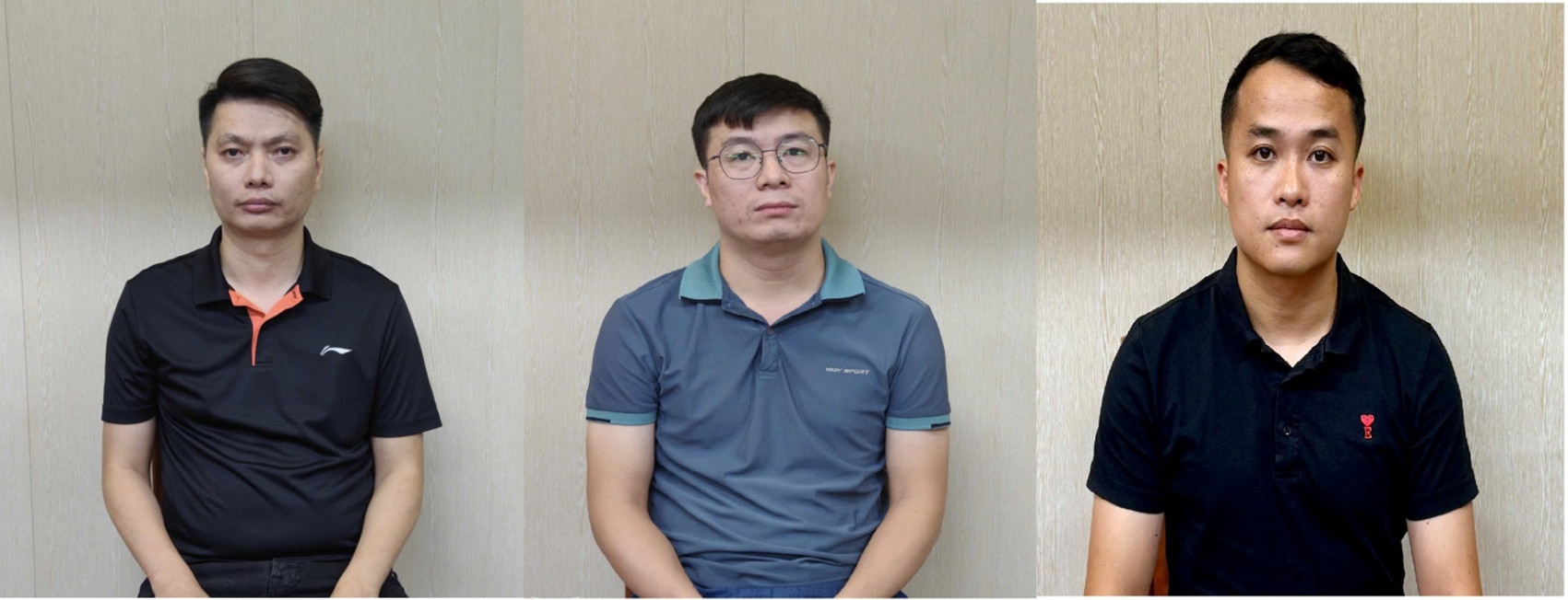 Quang Ninh,  Bui Van Trung,  Tran Le Tuan,  Nguyen Ngoc Bien anh 1