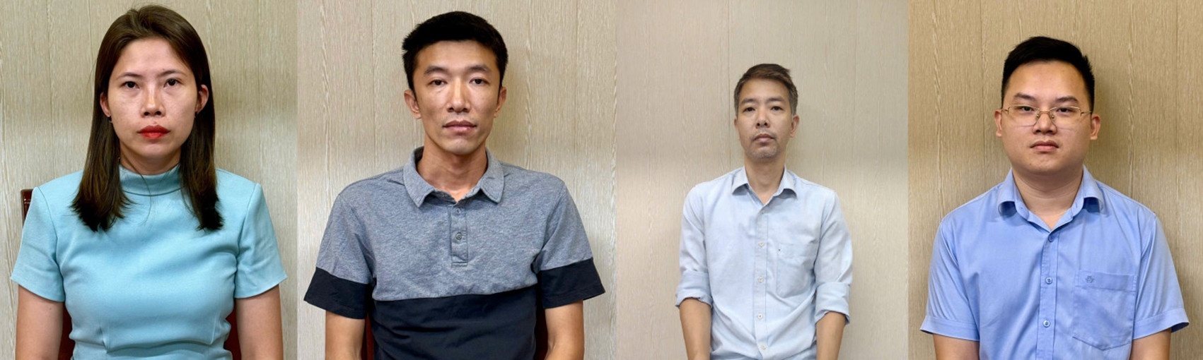 Quang Ninh,  Bui Van Trung,  Tran Le Tuan,  Nguyen Ngoc Bien anh 2