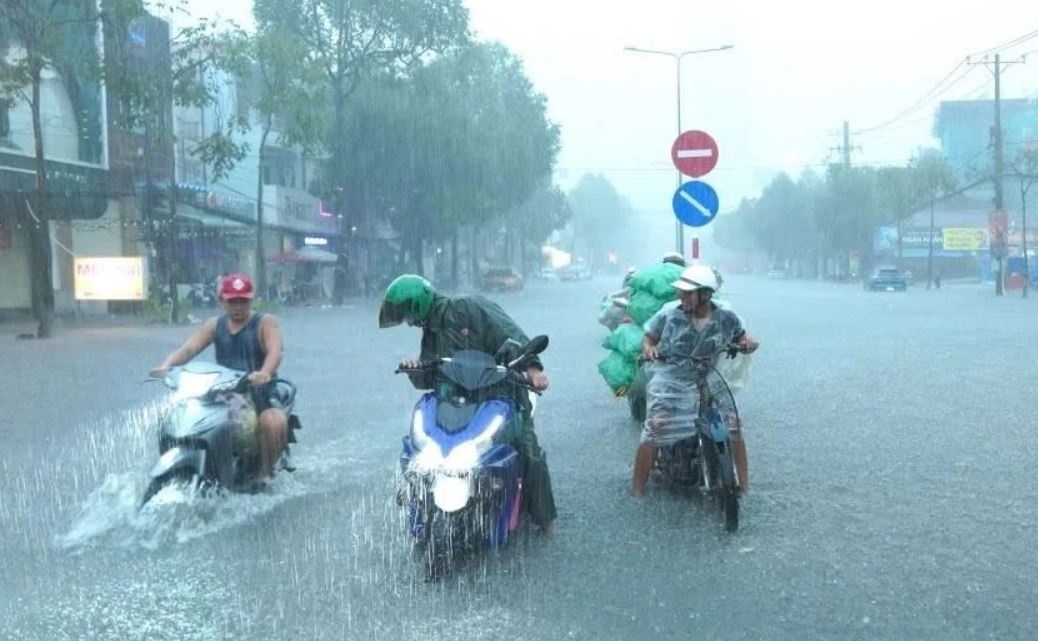Nhieu khu vuc tren ca nuoc co mua dong hinh anh