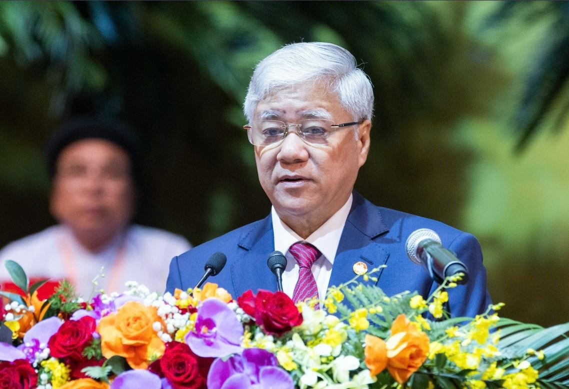 Ong Do Van Chien tiep tuc giu chuc Chu tich MTTQ Viet Nam khoa X hinh anh