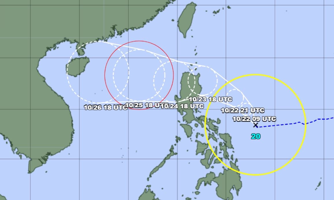 Bao Tra Mi hinh thanh phia Dong Philippines, du bao vao Bien Dong hinh anh