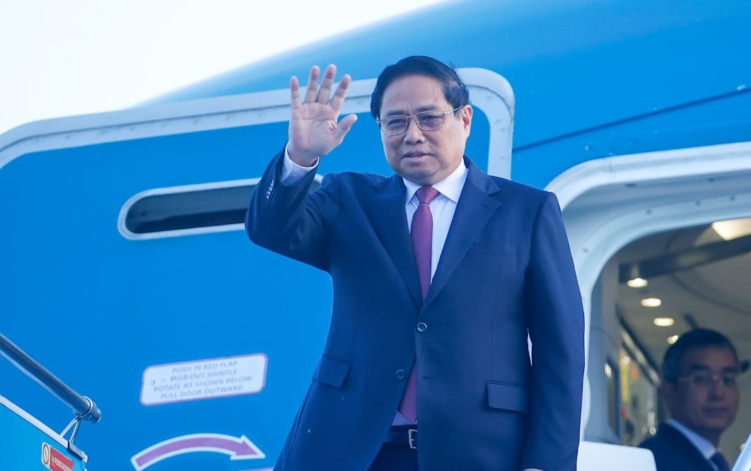 Thu tuong len duong du Hoi nghi cac Nha lanh dao Nhom BRICS mo rong hinh anh