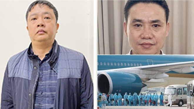 Vu Hong Quang,  Bo Giao thong,  Cong ty Bluesky,  Nguyen Thi Thanh Hang,  Nguyen Tien Manh anh 1